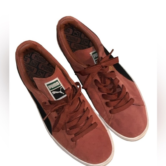 Puma Other - PUMA Men's Suede Classic Fashion Sneakers, Arabian Spice/Black, 10.5 US